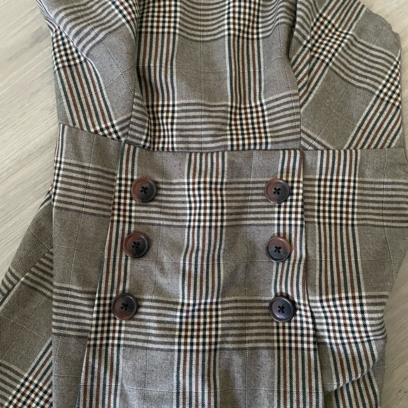 Urban Outfitters Plaid Romper - Picture 2 of 4